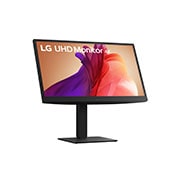LG 27'' UHD 4K BA45U | 3840 x 2160 | HDR10 | IPS-näyttö, +15 asteen sivunäkymä kallistuksella, 27BA45U-B, thumbnail 6